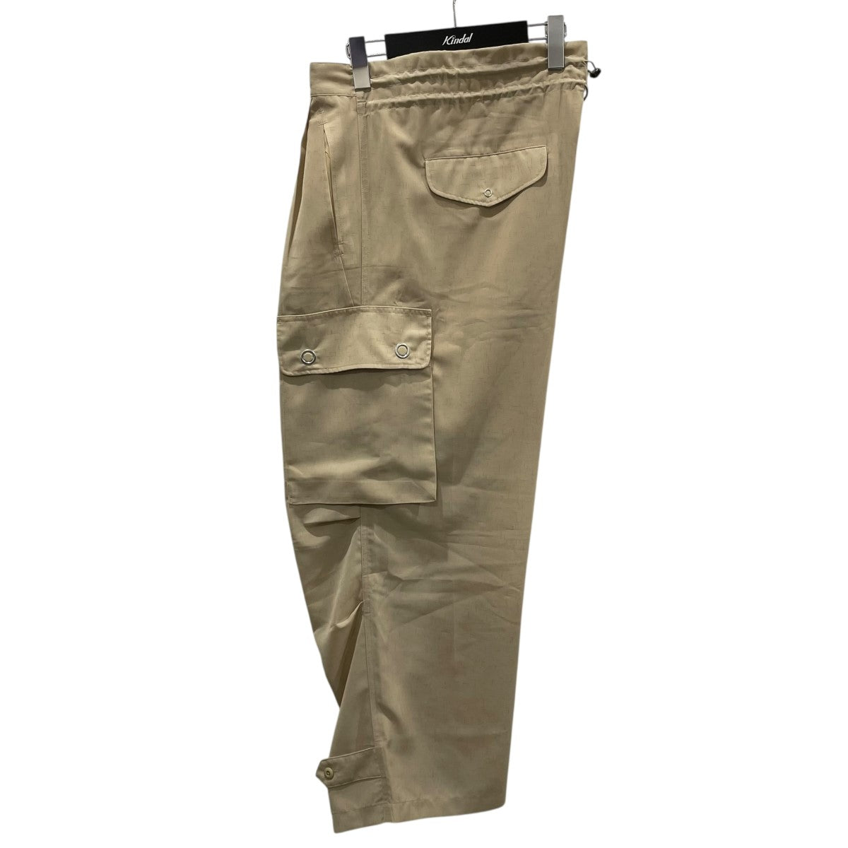 美品✨️キャンディストリッパー　シフォンカーゴパンツ　6ポケット　チェック柄 カーゴパンツ ワイドパンツ ドロストパンツ[品番：DCTW0004141