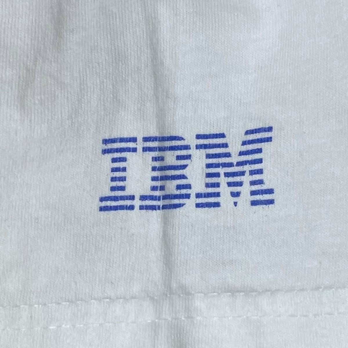 Hanes IBM プリントTシャツ 古着・中古-4枚目のアイテム画像