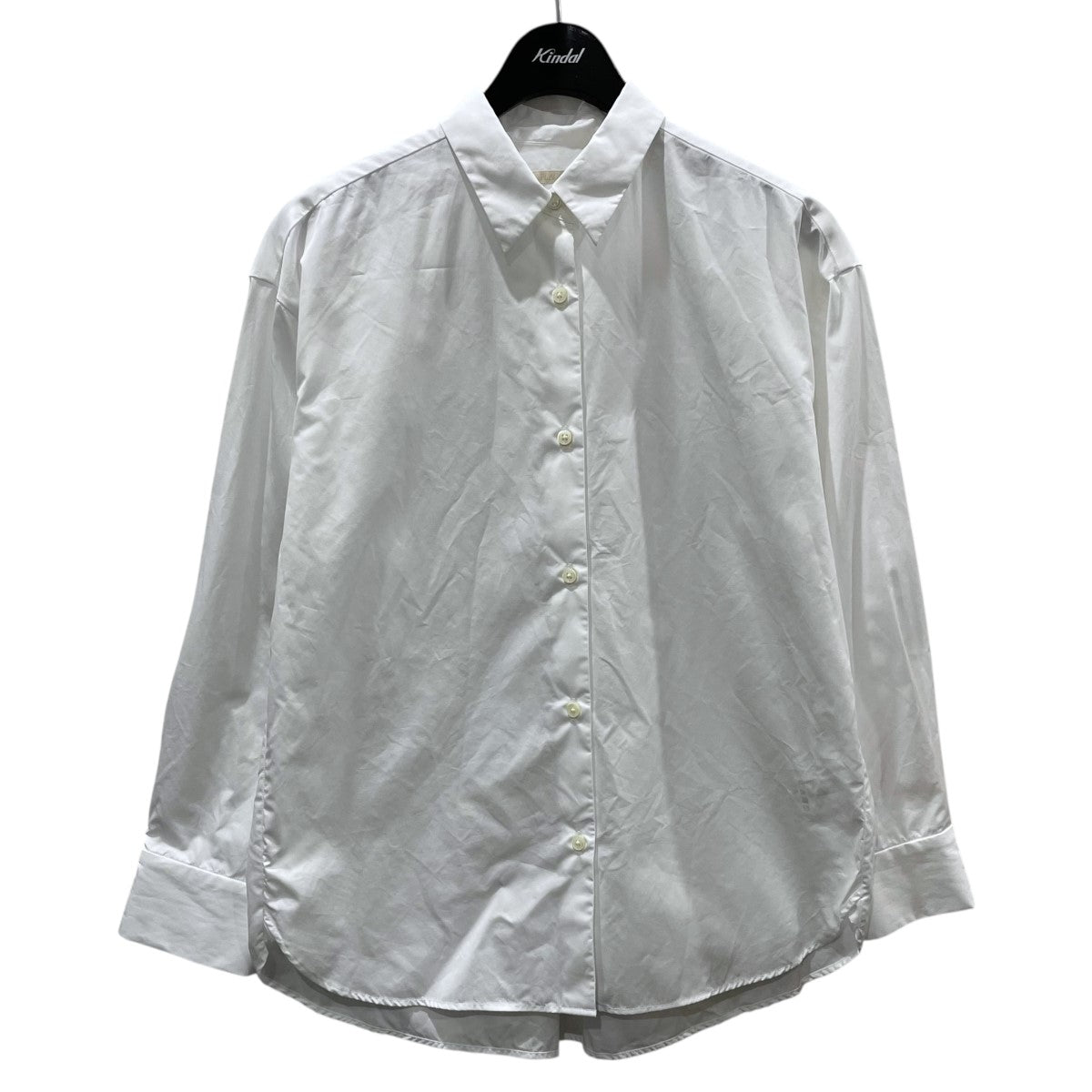 plage プラージュ 新品 ブラウン クロップドシャツ プラージュ Plage 《追加》Oxford Long シャツ （ホワイト