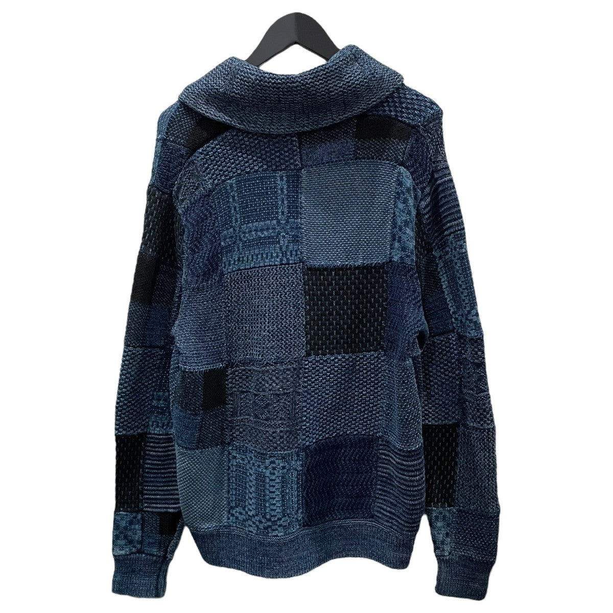 RRL(ダブルアールエル) コットンリネンカーディガン Patchwork Shawl