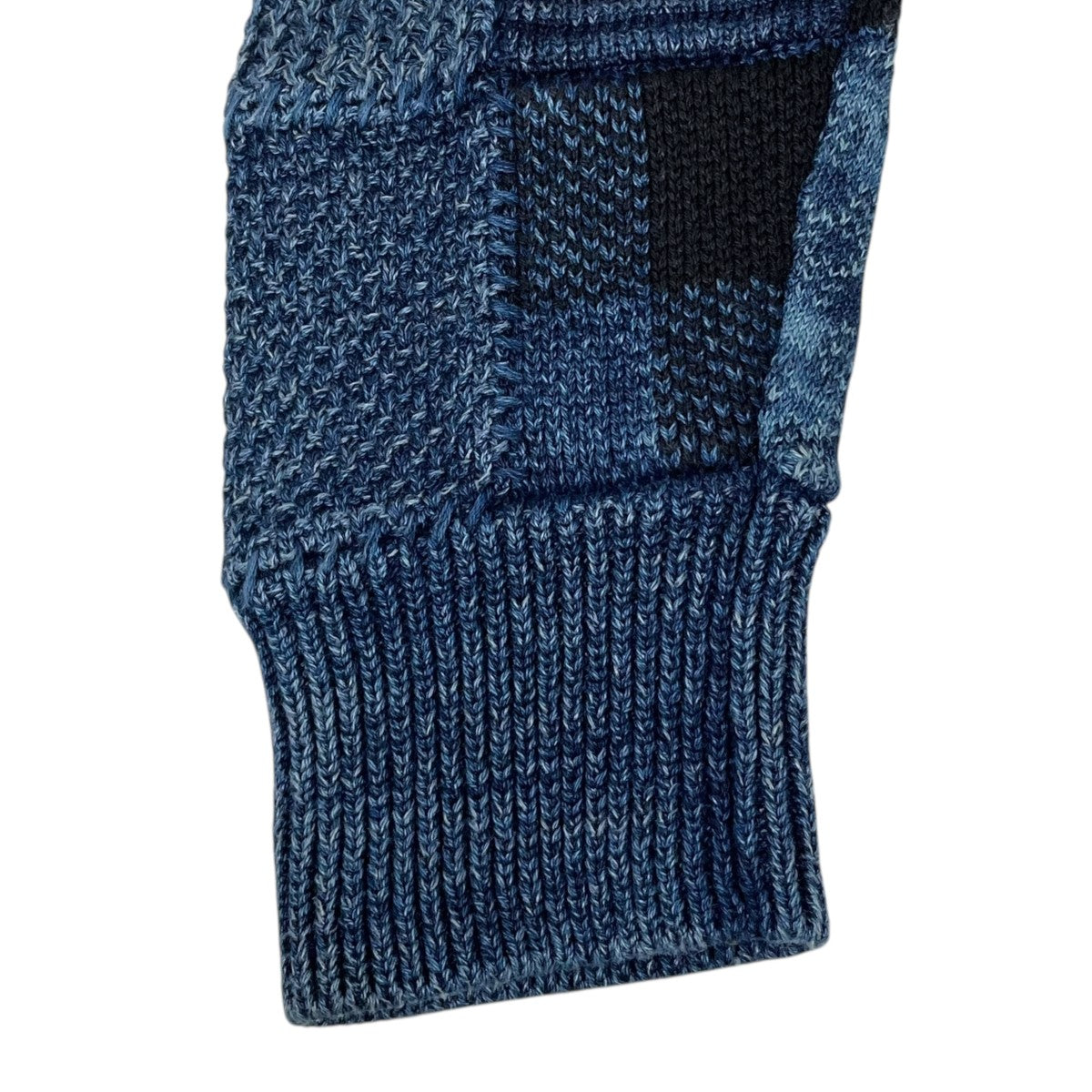 RRL(ダブルアールエル) コットンリネンカーディガン Patchwork Shawl