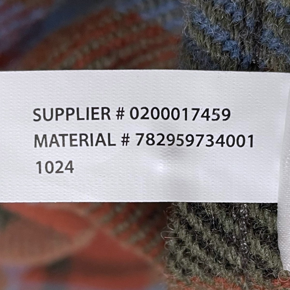 チェック柄シャツジャケット Plaid Wool Twill Shirt Jacket - Maroon Plaid プレイドウールツイルシャツジャケット マルーンプレイド 782959734001