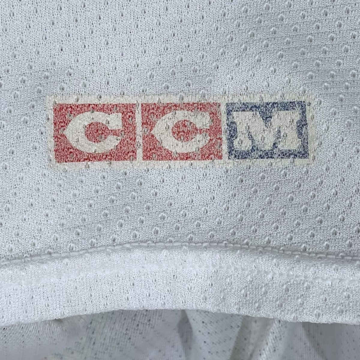 CCM メッシュカットソー NHL ゲームシャツ 古着・中古-6枚目のアイテム画像
