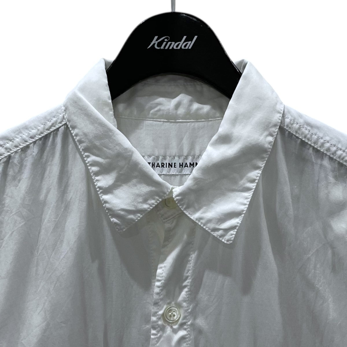 KATHARINE HAMNETT(キャサリンハムネット) 24SS 長袖シャツ PARACHUTE