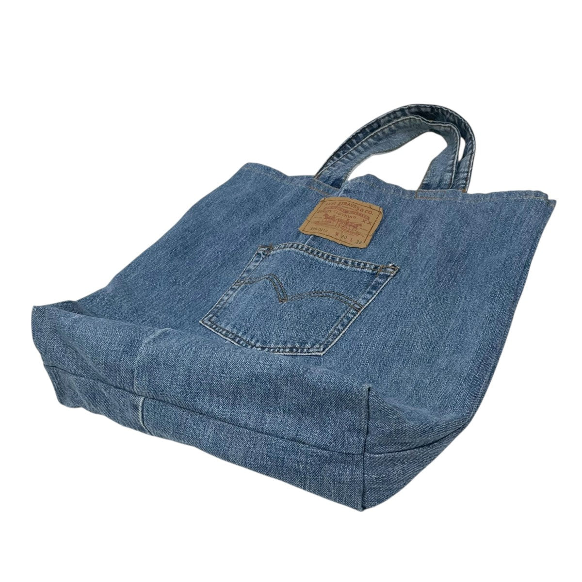 Levi's　リメイクバッグ LEVI'S(リーバイス) デニムリメイクトートバッグ インディゴ