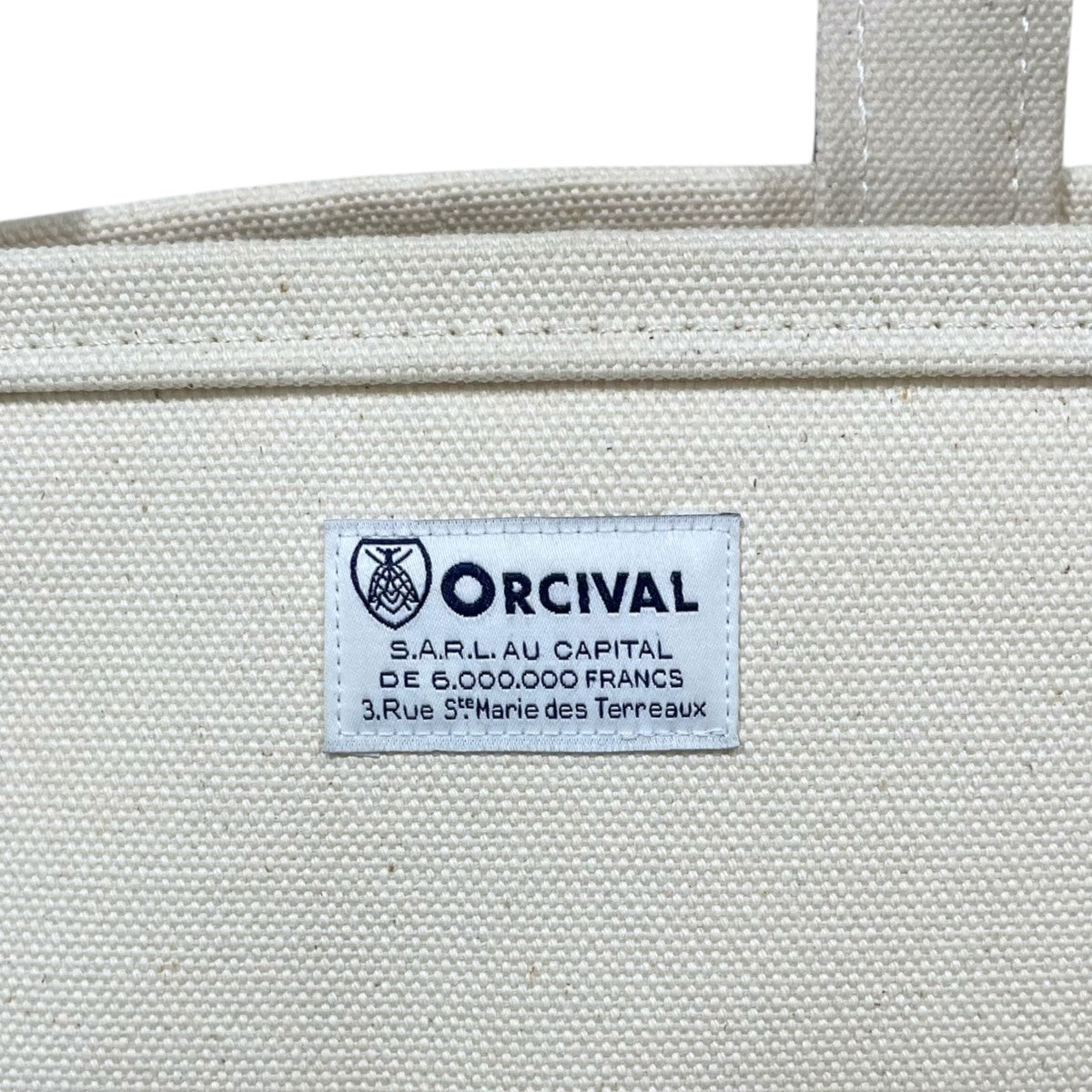 【中古・美品】ORCIVAL トートバッグ Mサイズ 持ち手グレー ORCIVAL(オーチバル) トートバッグ グレー｜【公式】カインド