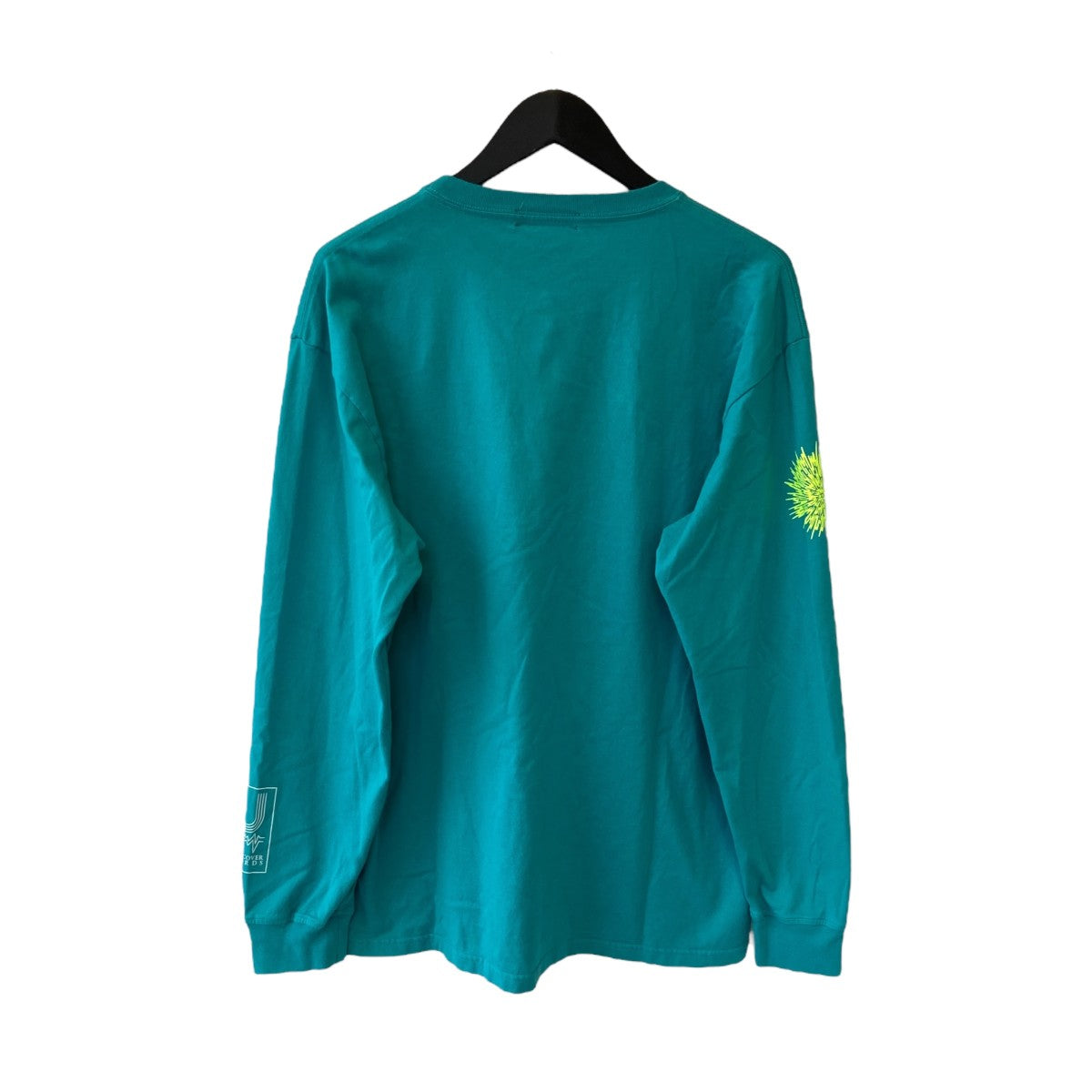 美品 UNDERCOVER 前後アシメトリー 英字 トレーナー カットソー 長袖 UNDERCOVER(アンダーカバー) 長袖TシャツUC1E4892-2 UC1E4892-2