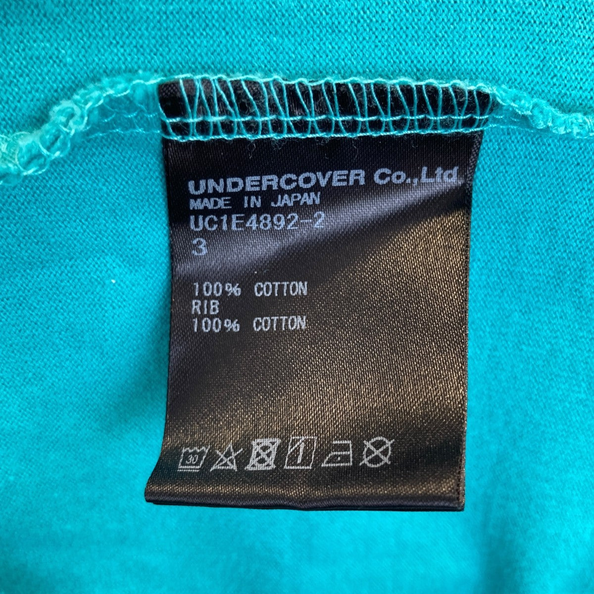 UNDERCOVER(アンダーカバー) 長袖TシャツUC1E4892-2 UC1E4892-2