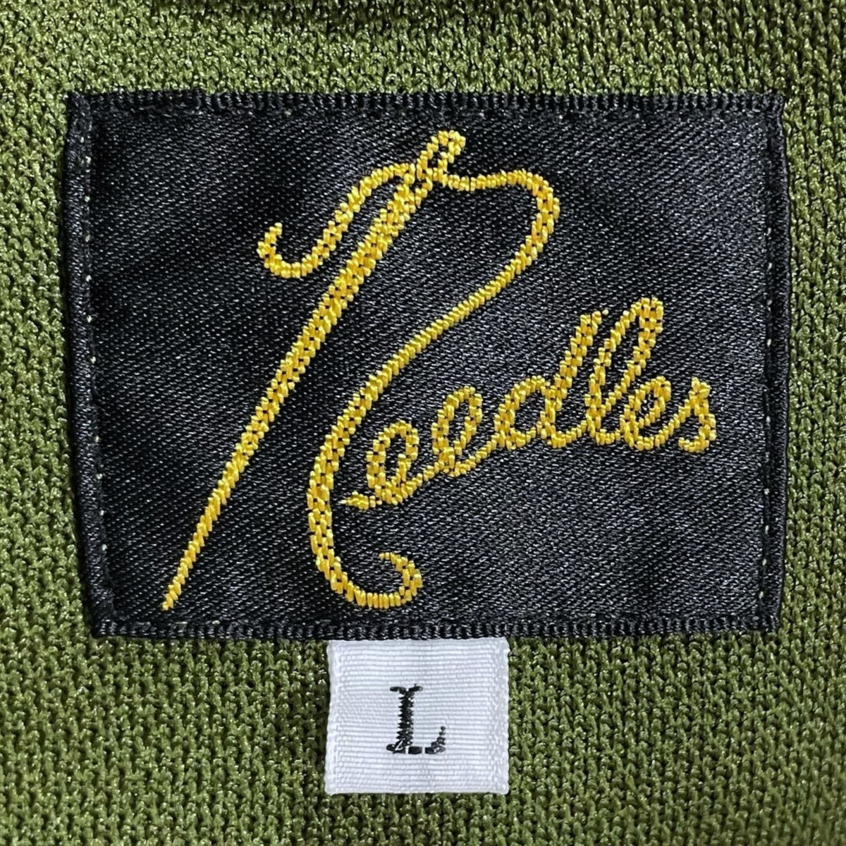 セットアップ　M オリーブ 24ss ニードルズ　ニードルス Needles(ニードルズ) 24SS ジャージートップス Track Crew Neck