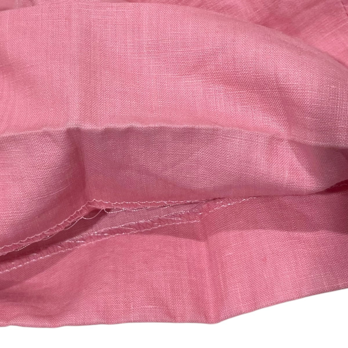 INSCRIRE アンスクリア　パンツ　pink 38 INSCRIRE(アンスクリア) 19SS リネンペグトップパンツ I19SS