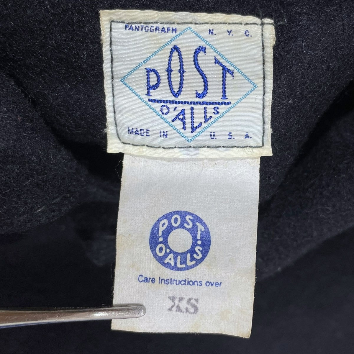 POST O'ALLS(ポストオーバーオールズ) ウールジャケット WOOL MELTON