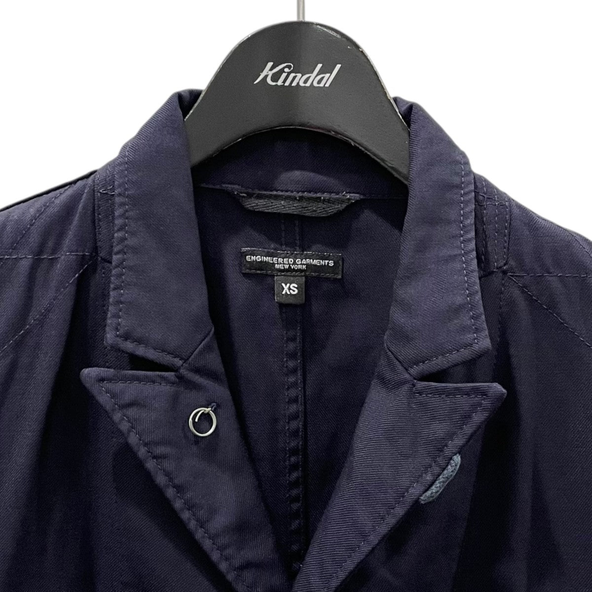 希少　engineered garments カバーオールジャケット　ネイビー opal-shop1_2100020000004571