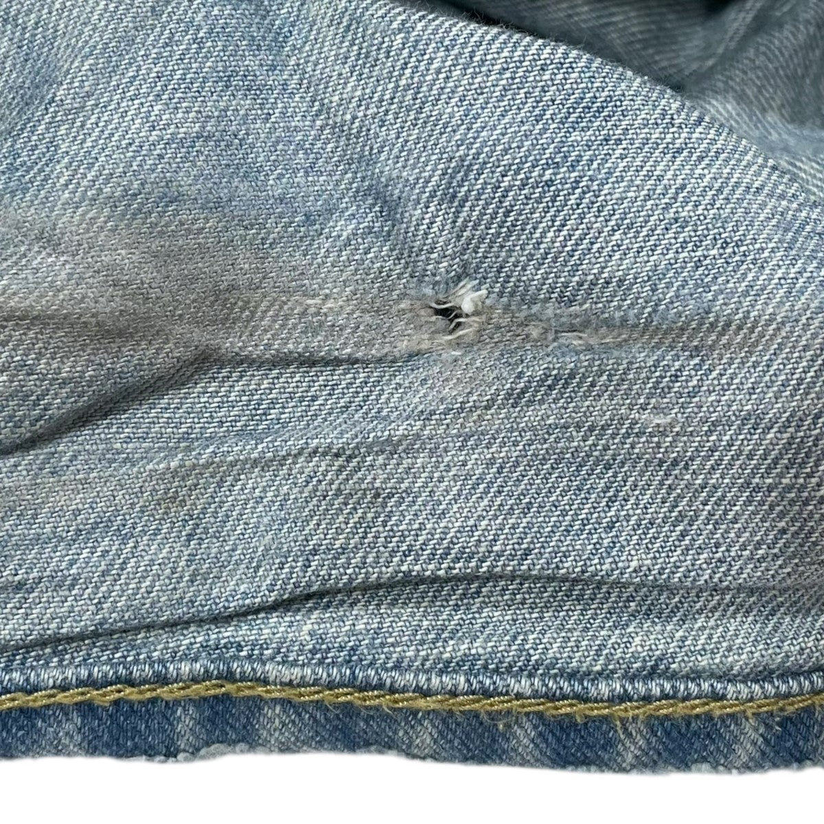 LEE×BEAMS 加工デニムパンツ 101 Clush Denim Pants Light Used