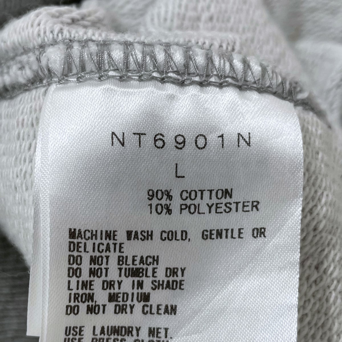 ザノースフェイスパープルレーベル スウェットスナップカーディガン ブルーグレー ザノースフェイスパープルレーベル スウェットスナップ