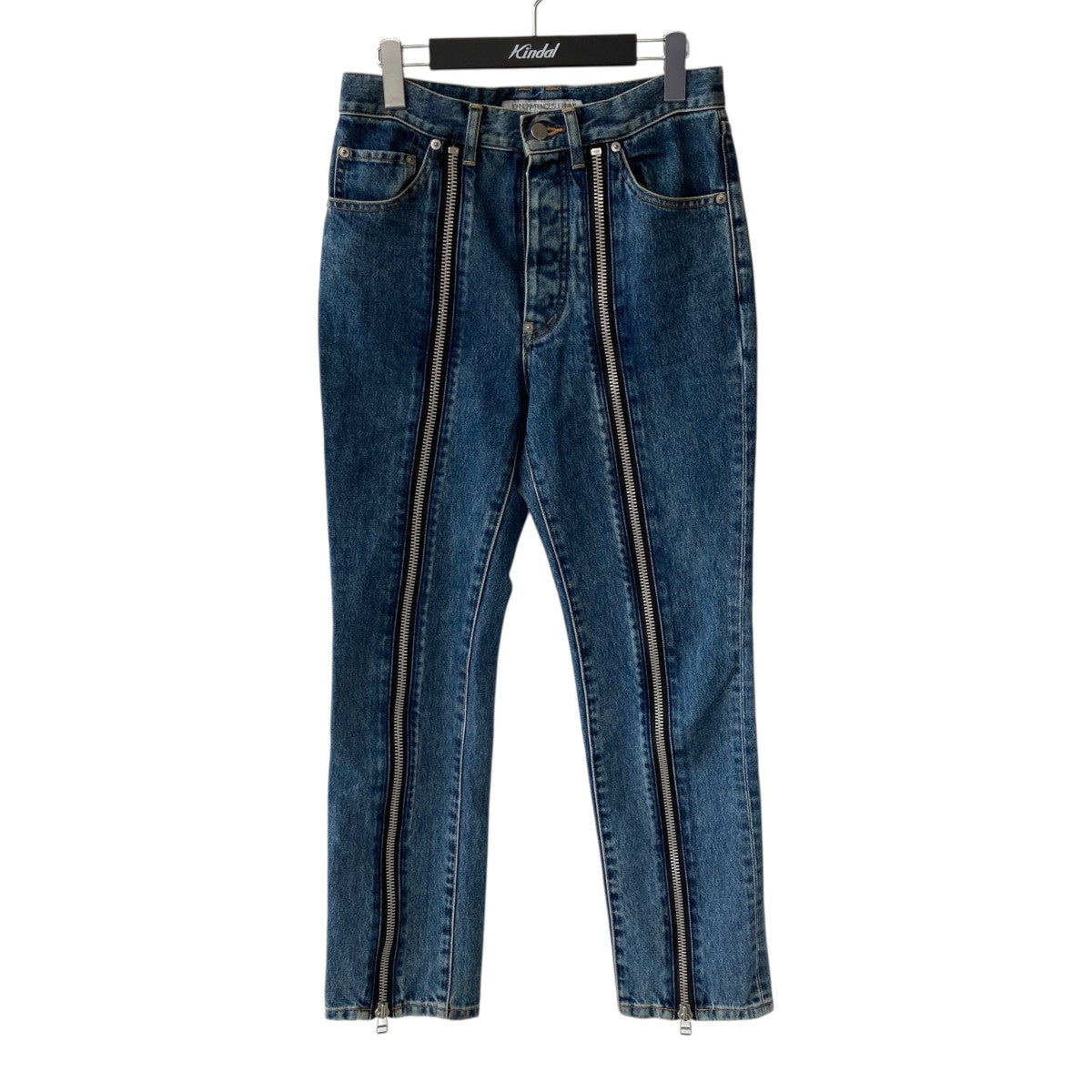 BLEACHED DENIM ZIPPED PANTSデニムパンツ2A023-0321-56