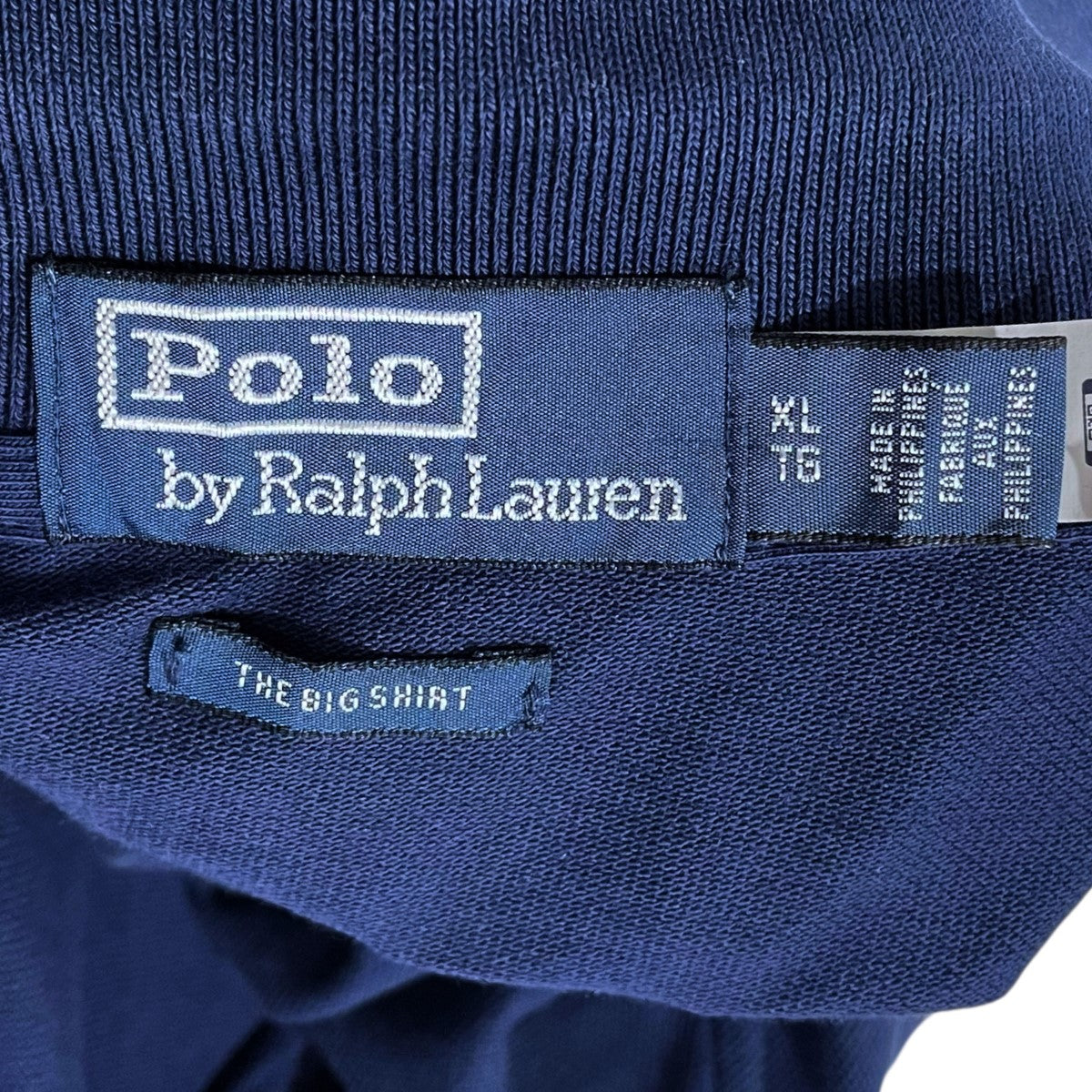 POLO RALPH LAUREN ビッグシルエットポロシャツ THE BIG SHIRT ビッグシャツ 古着・中古-6枚目のアイテム画像
