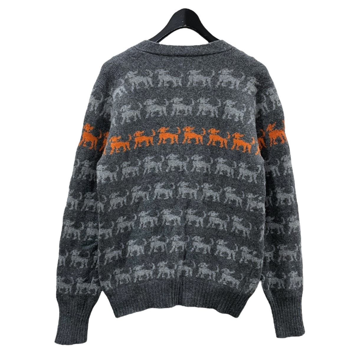 13AW Vネックニットカーディガン NATHAN ネイサン 3ACD-NATHAN-CRG