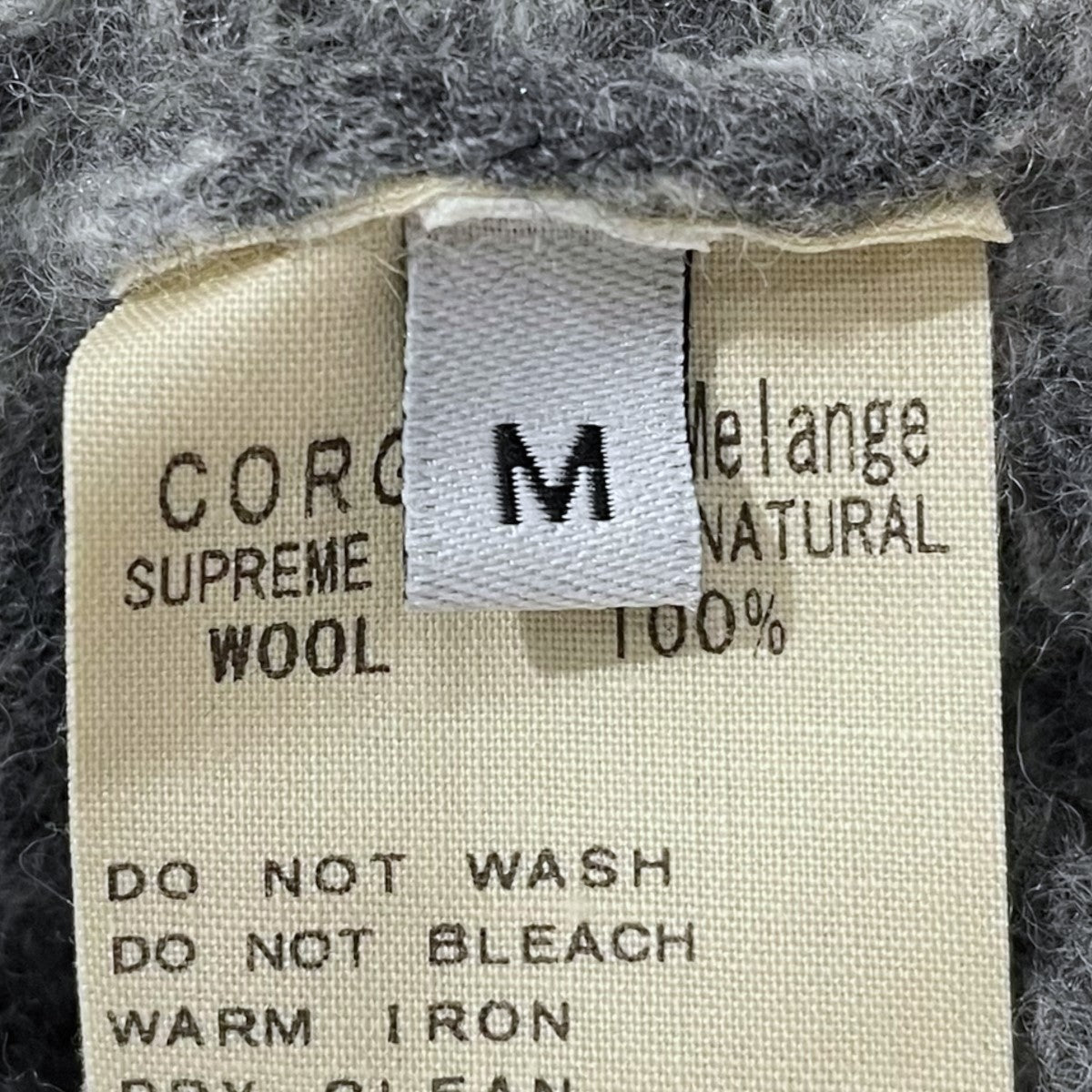 13AW Vネックニットカーディガン NATHAN ネイサン 3ACD-NATHAN-CRG