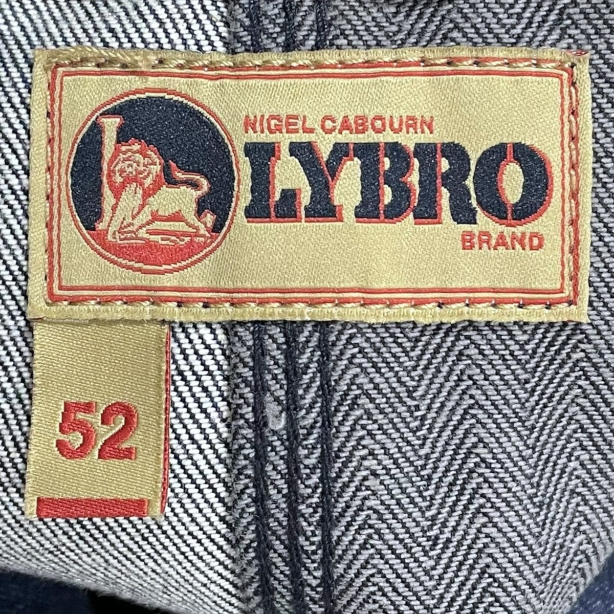 NIGEL CABOURN LYBRO(ナイジェルケーボン ライブロ) デニム