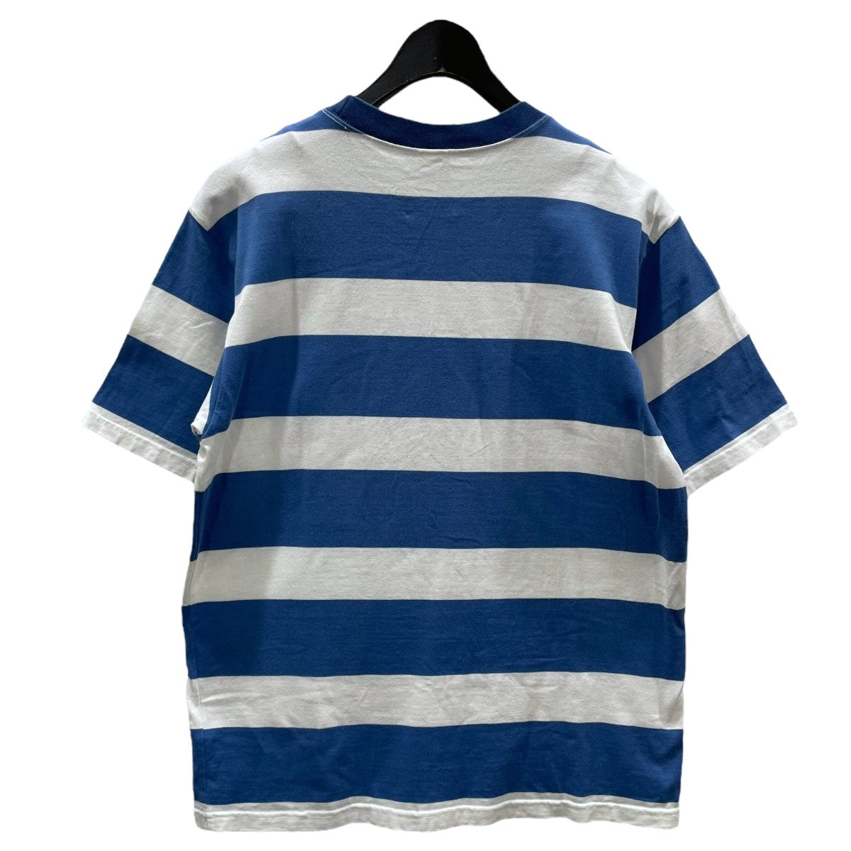 WAREHOUSE(ウエアハウス) ワイドボーダー柄Tシャツ ホワイト