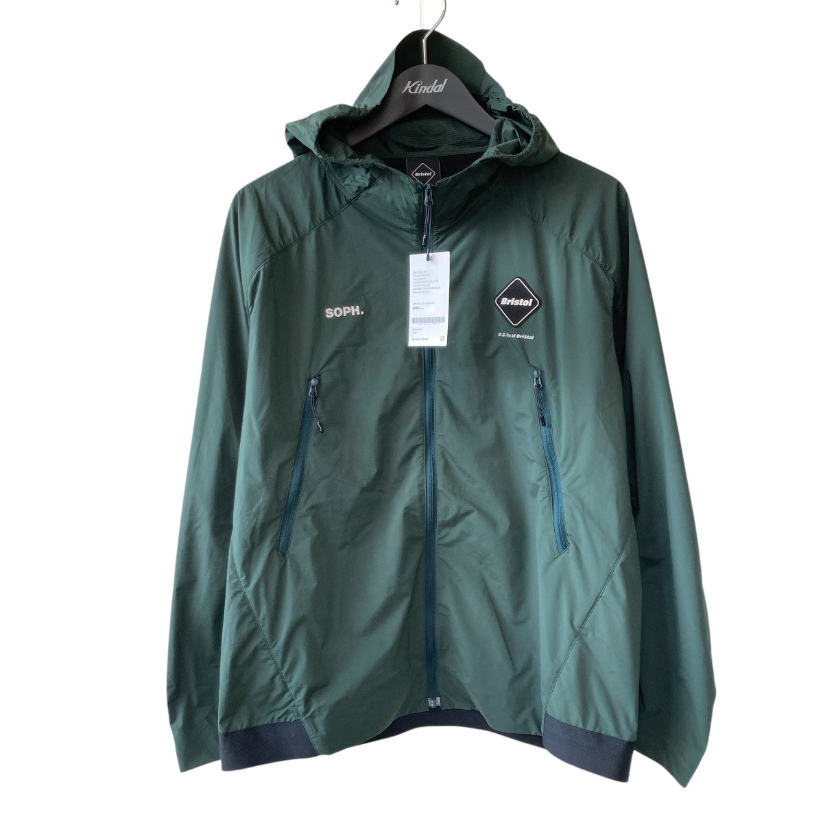 F．C．R．B．(エフシーアールビー) BREATHABLE TRAIL JACKETジップ
