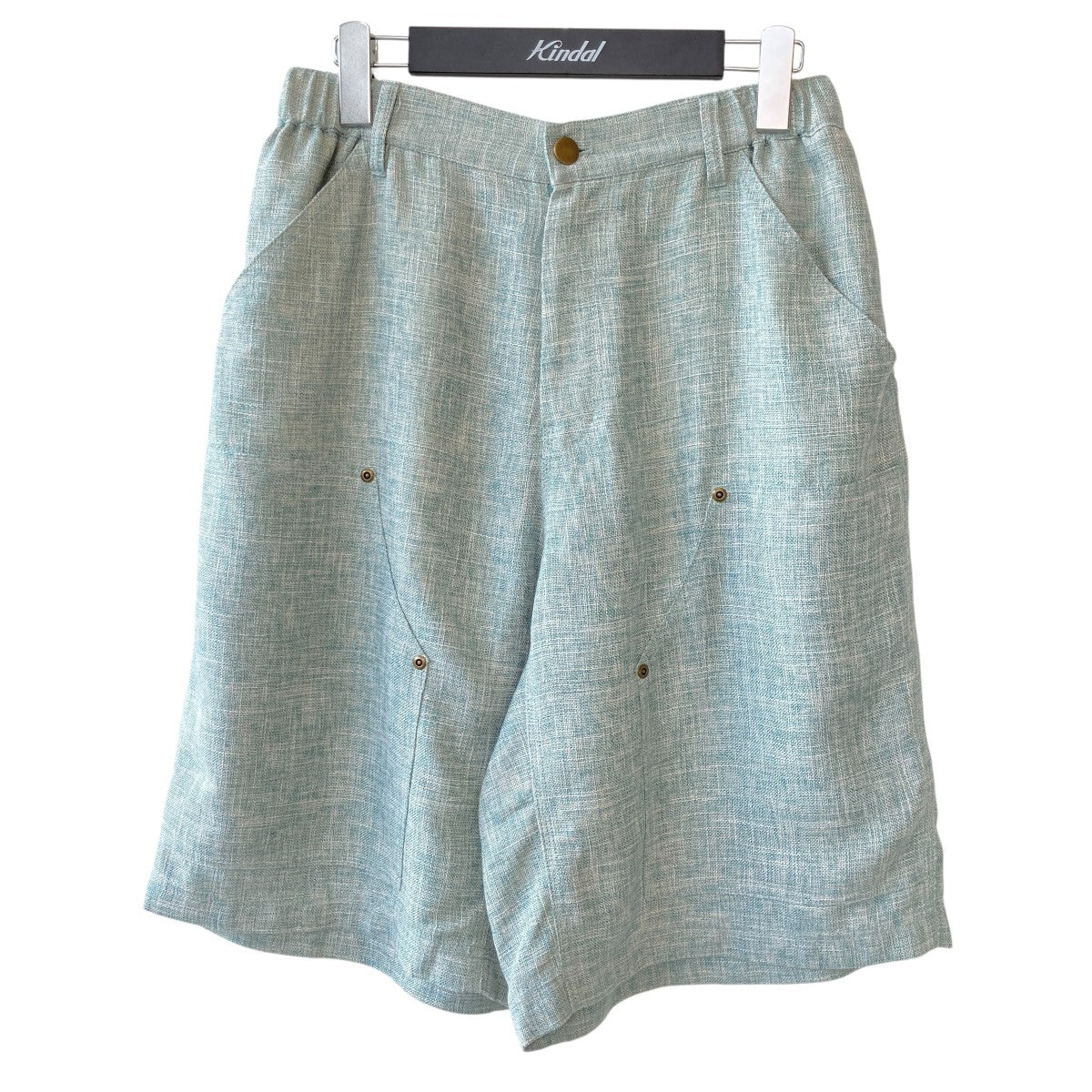 milklim♡ミルクリーム♡ミントグリーンパンツ♡希少 WHIMSY(ウィムジー) Linen Painter Baggy ShortハーフパンツWMS