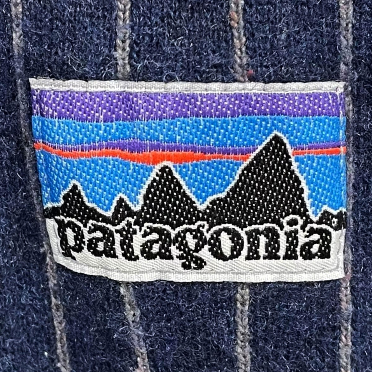 00's patagonia キルトアゲインジャケット ストライプ柄 USA製 パタゴニア Patagonia キルトアゲインジャケット 古着