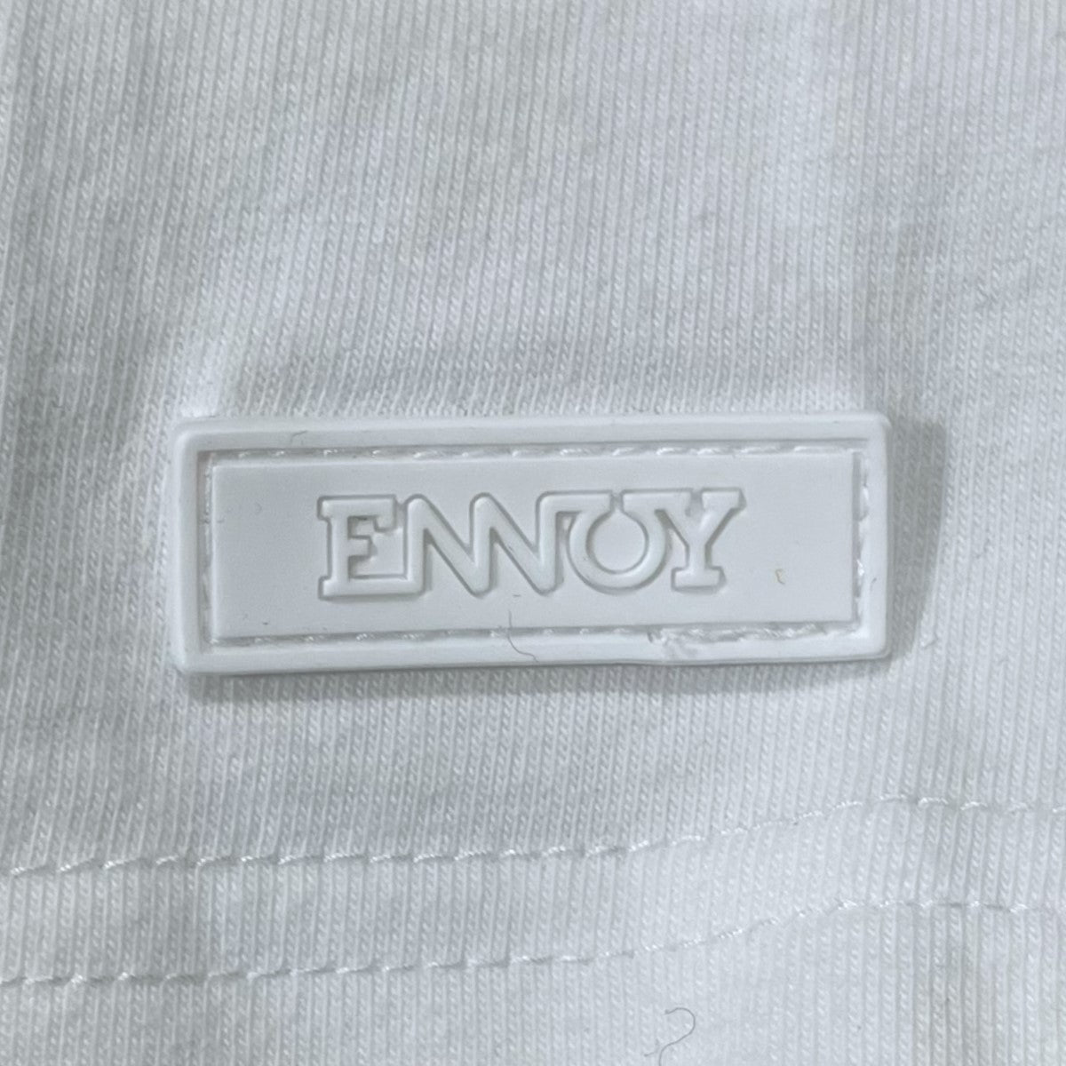 ENNOY 袖ラバーロゴTシャツ SS24BRENCT02NTL 古着・中古-4枚目のアイテム画像