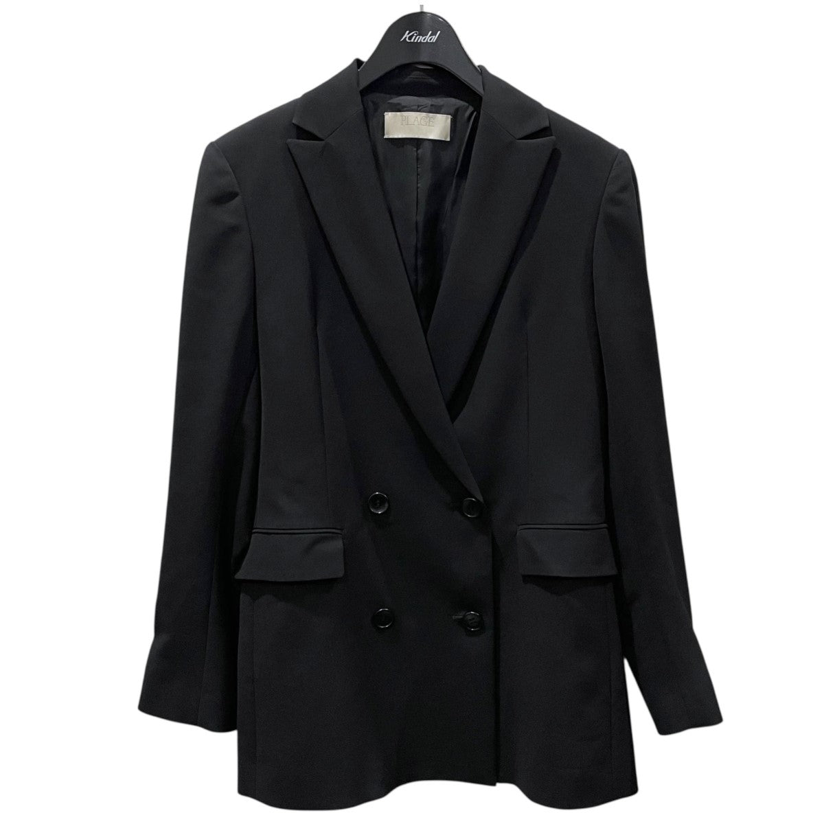 Plage 25SS ツイルダブルブレストジャケット Twill W Breasted ジャケット 25010922110010 古着・中古-1枚目のアイテム画像