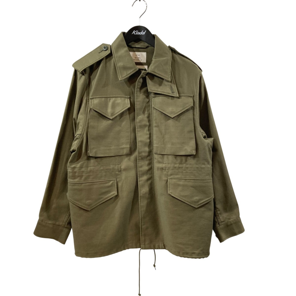 HYKE green モッズコート サイズ:2 HYKE(ハイク) 24AWN C TYPE M-65 FIELD COATコットンナイロン