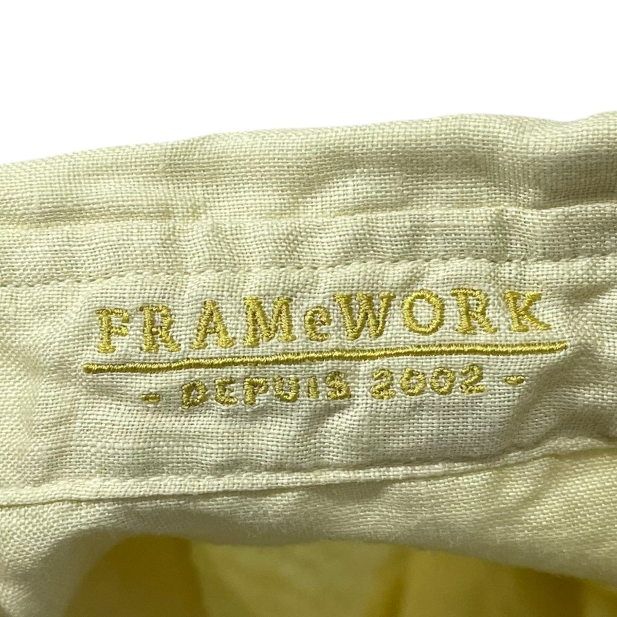 FRAMeWORK(フレームワーク) 23SS フレンチリネンレギュラー