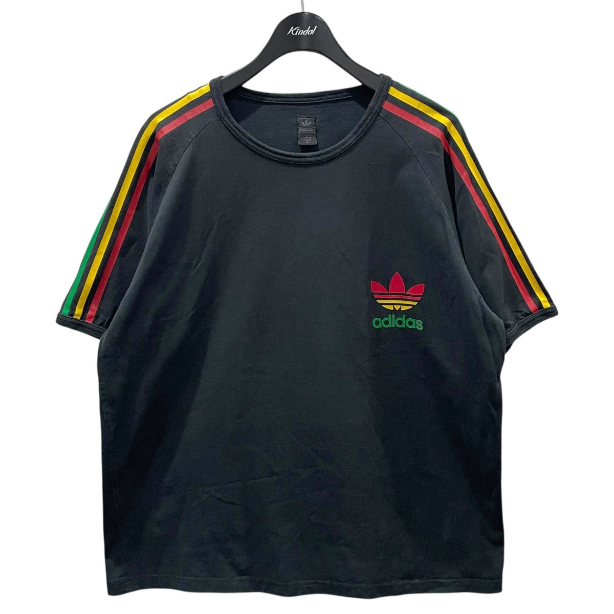 adidas ラスタカラーTシャツ 万国旗タグ AT0001 古着・中古-1枚目のアイテム画像