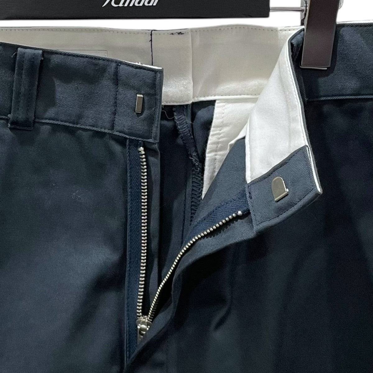 【美品】CIOTA シオタ スビンコットンリサイクルポリエステルワークパンツ　4 CIOTA (シオタ) スビンコットンポリエステルツイル ワークパンツ