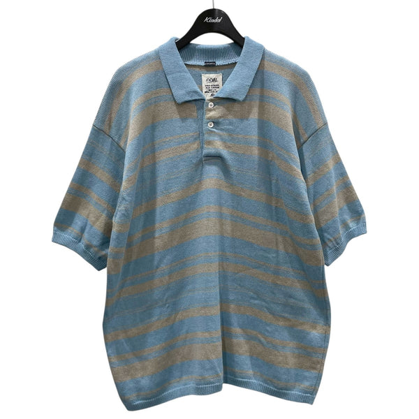 ナナミカ Stripe Polo Sweater(ストライプポロセーター ) nanamica (ナナミカ) Stripe Polo Sweater / ストライプポロセーター