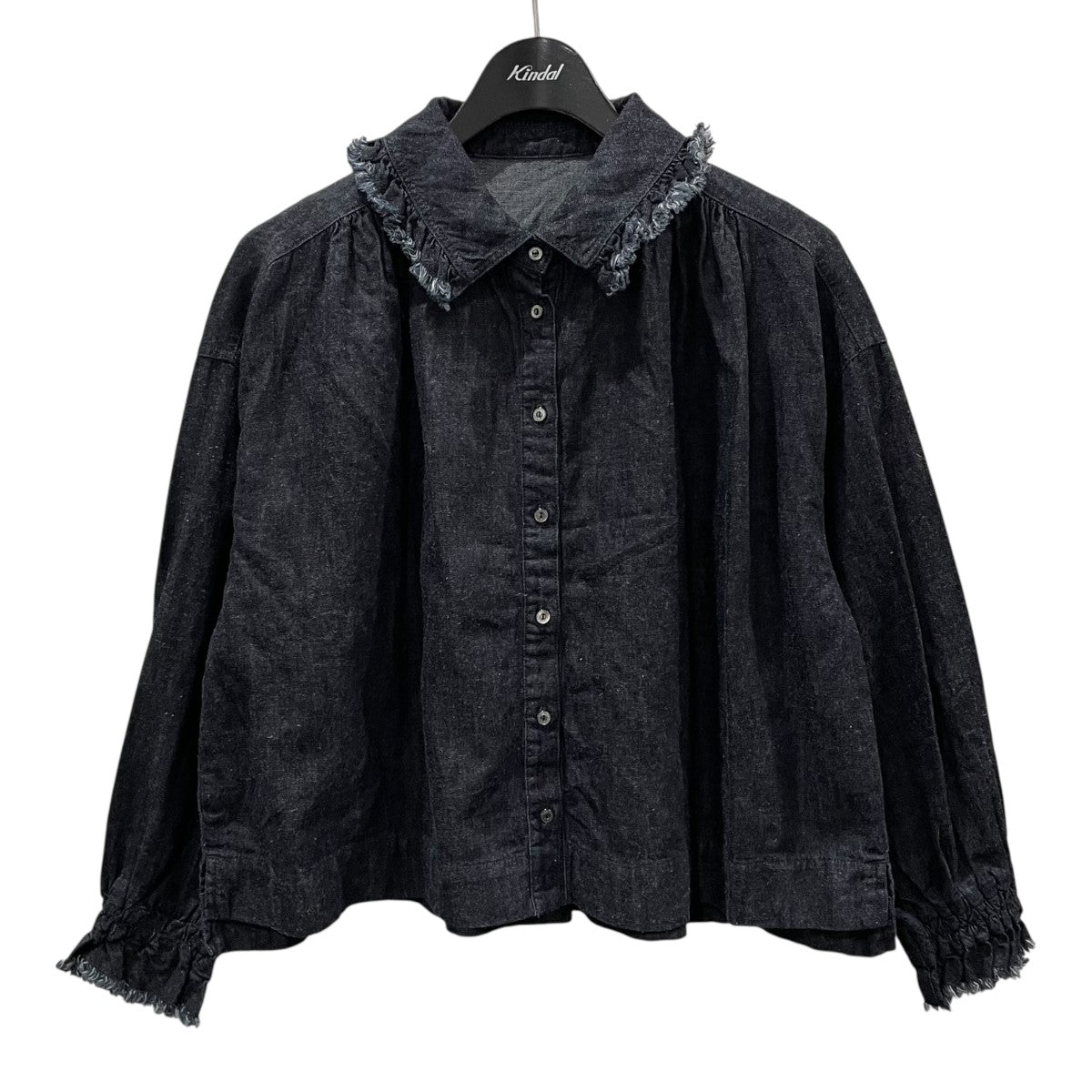 nest Robe(ネストローブ) コットンリネンダンガリートリミング