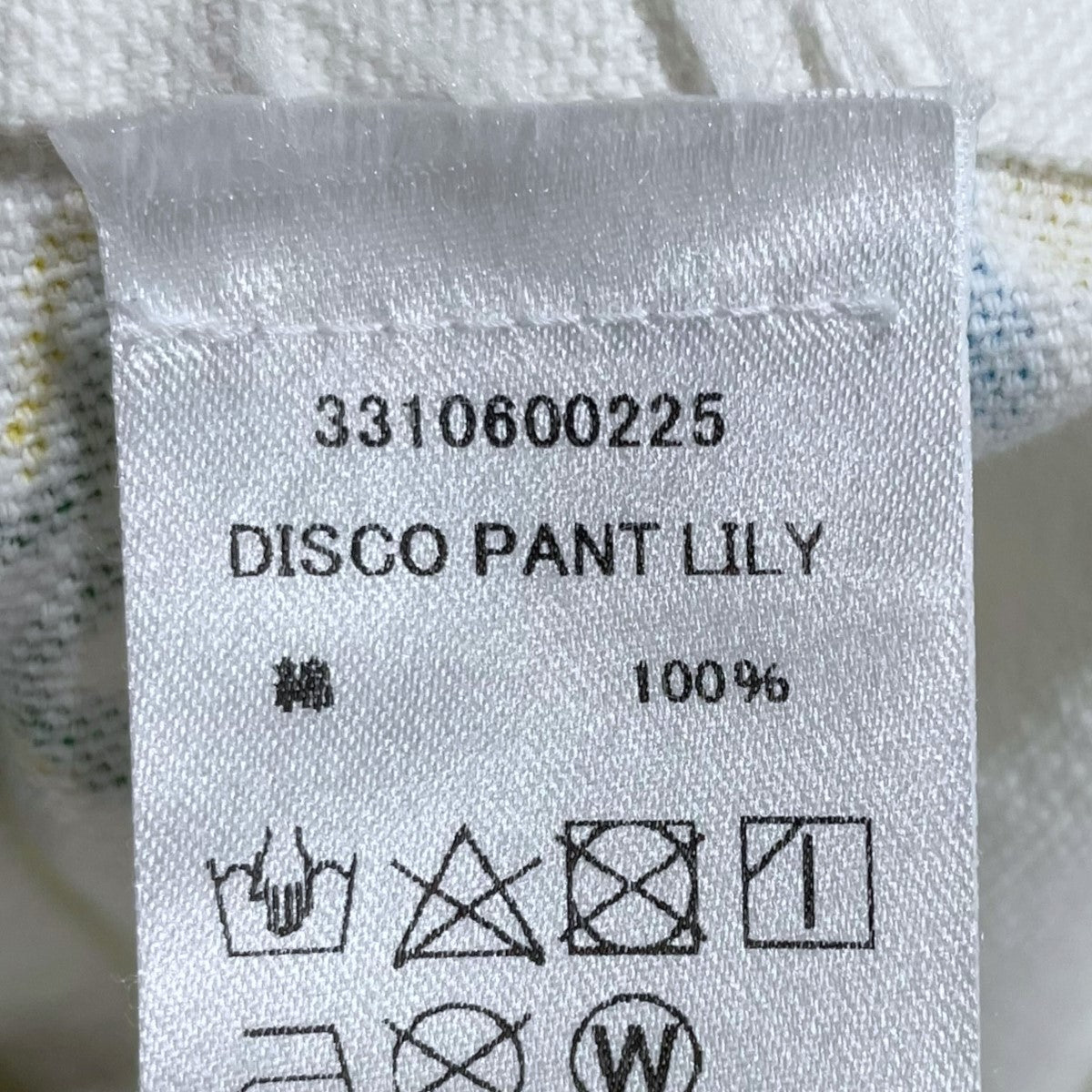 フラワープリントパンツ DISCO PANT LILY ディスコパンツ リリー 3310600225