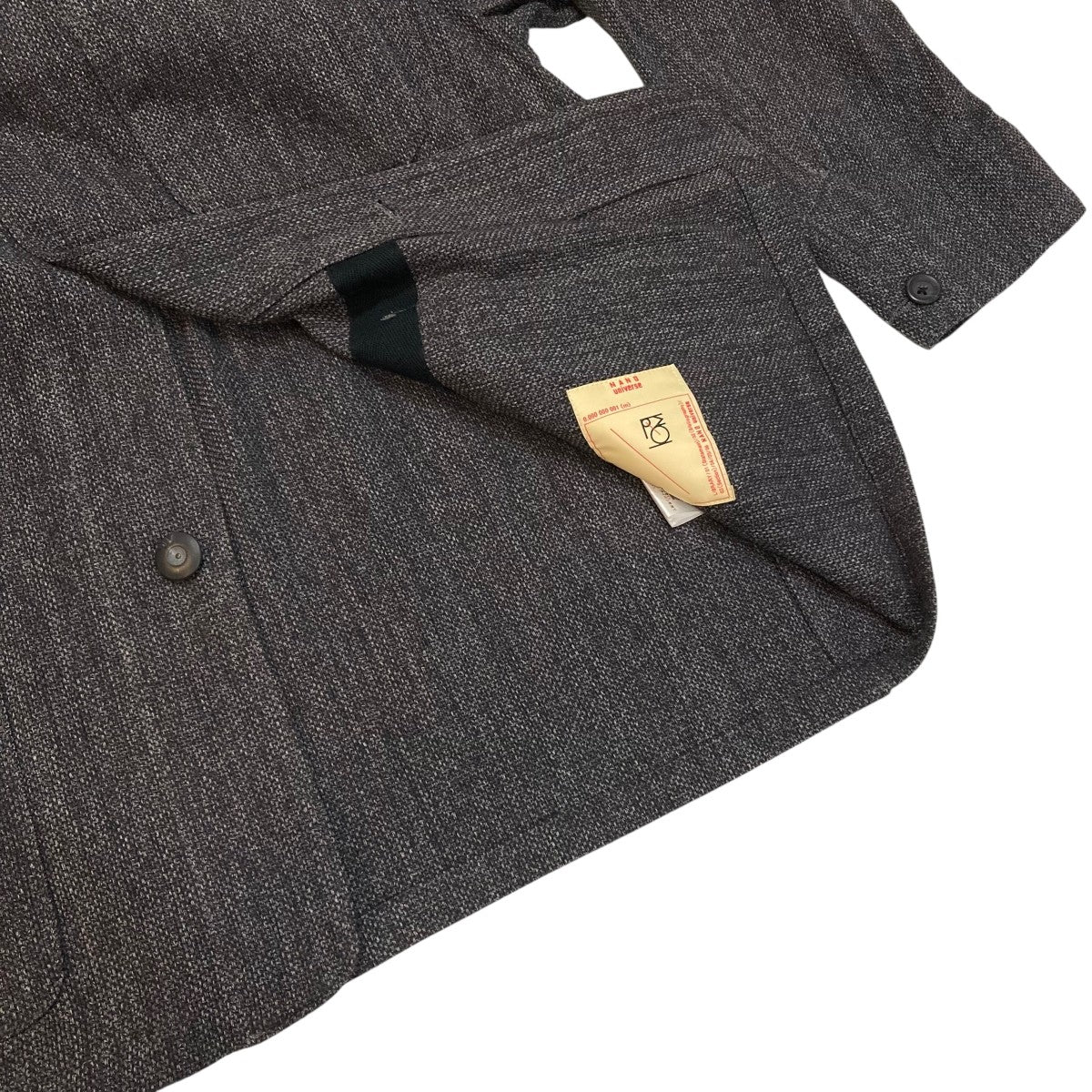 新品　タグ付き　ナノユニバース　ジャケット 楽天市場】【19SS】ダメリーノ ストレッチTR 1Bジャケット