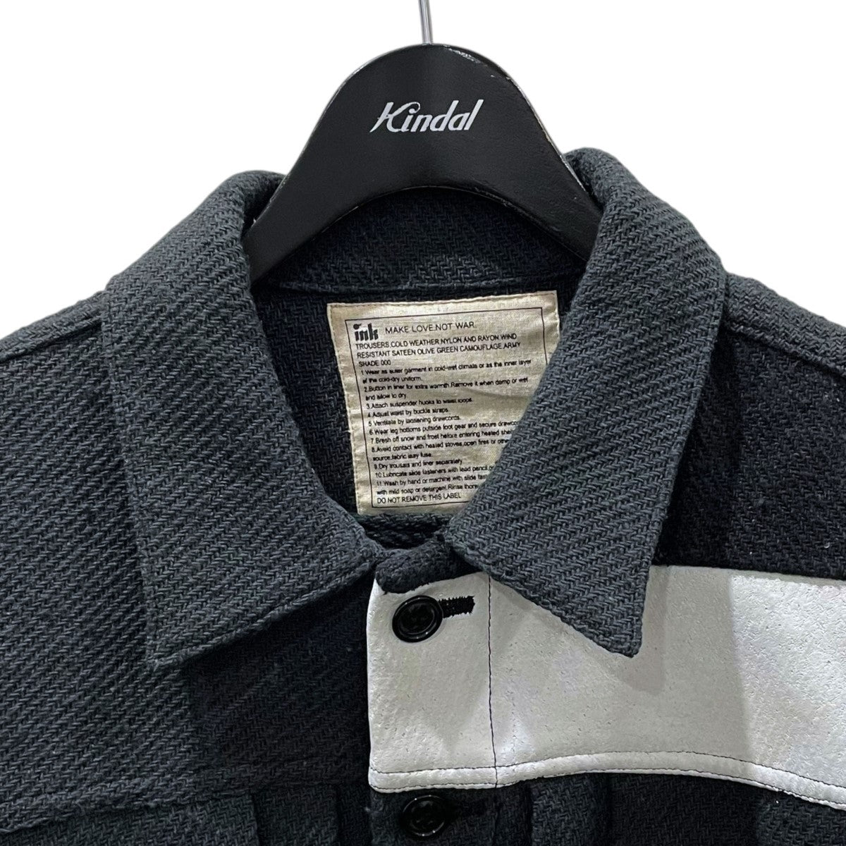 ink(インク) リメイクジャケット BAJA JKT グレー サイズ L｜【公式