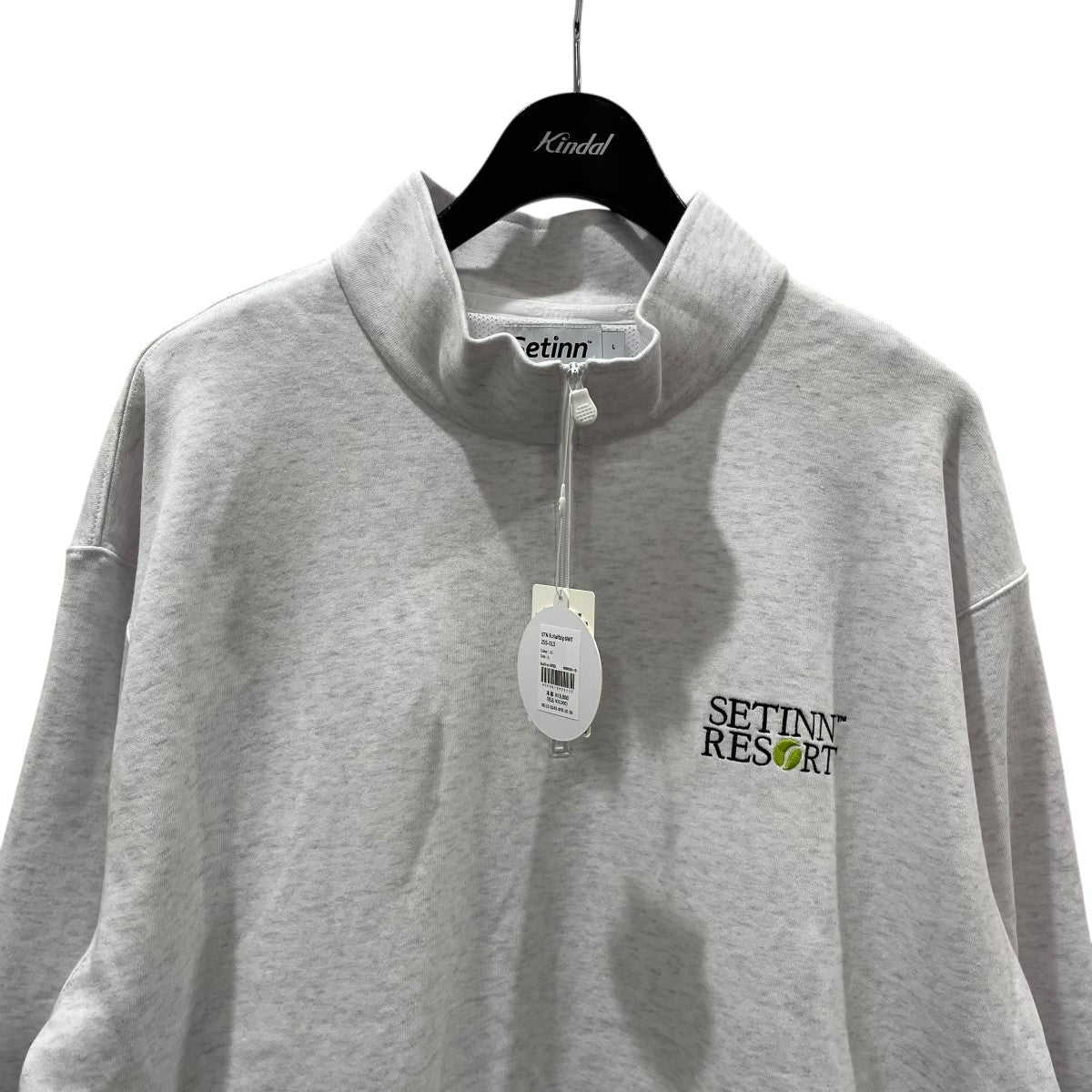 57%オフSetinn 25SS Resort Halfzip Sweat 新品 STN Resort Halfzip Sweat | Setinn(セットイン) / トップス