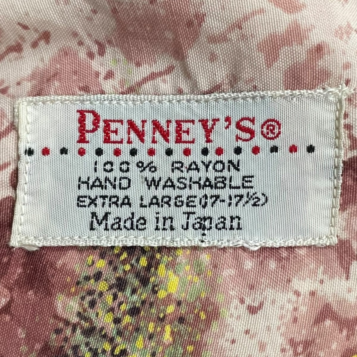 PENNEYS 60s オープンカラー半袖シャツ アロハシャツ 古着・中古-6枚目のアイテム画像