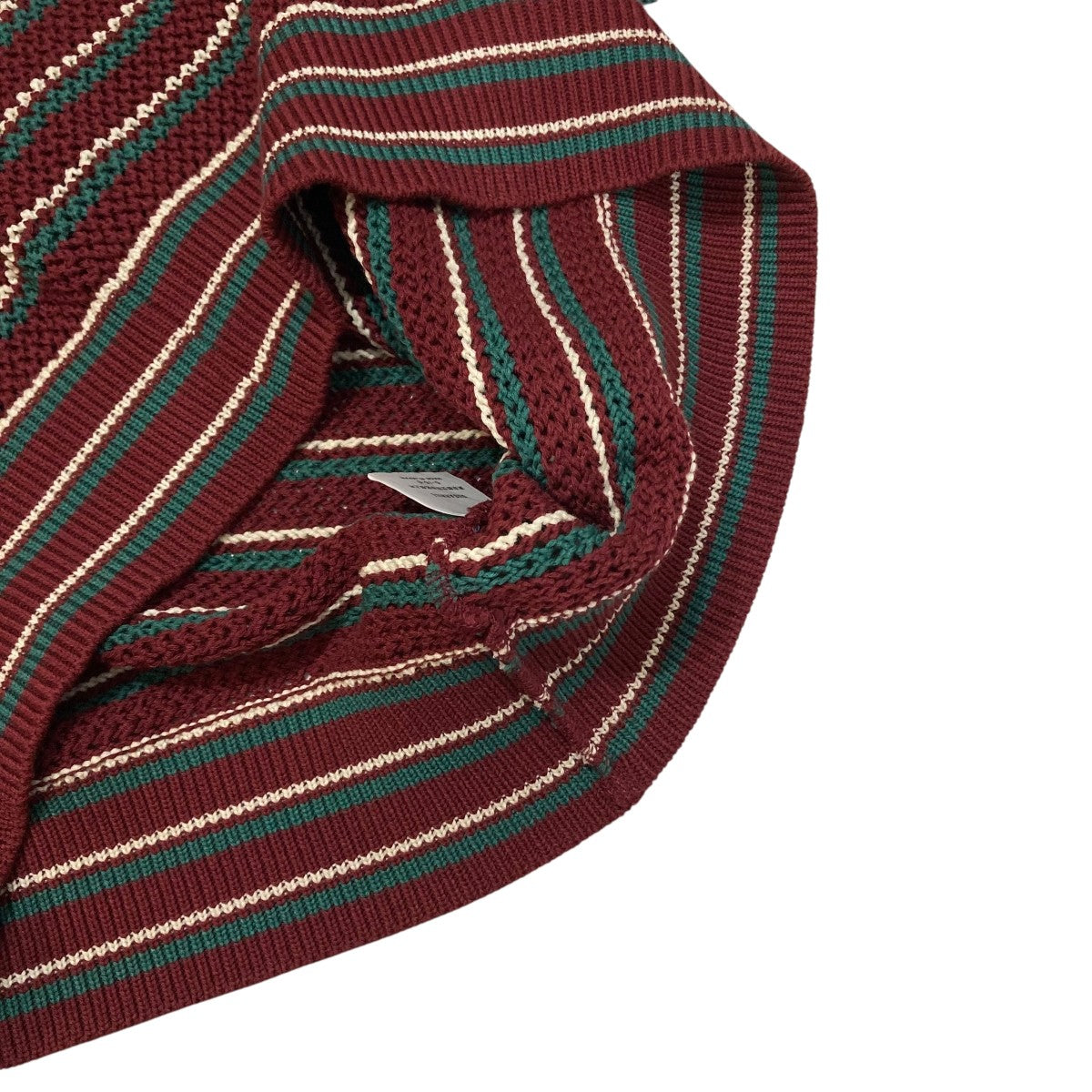 SUGARHILL MULTI STRIPE COTTON KNIT TEE半袖ニット23SSKN05 古着・中古-5枚目のアイテム画像