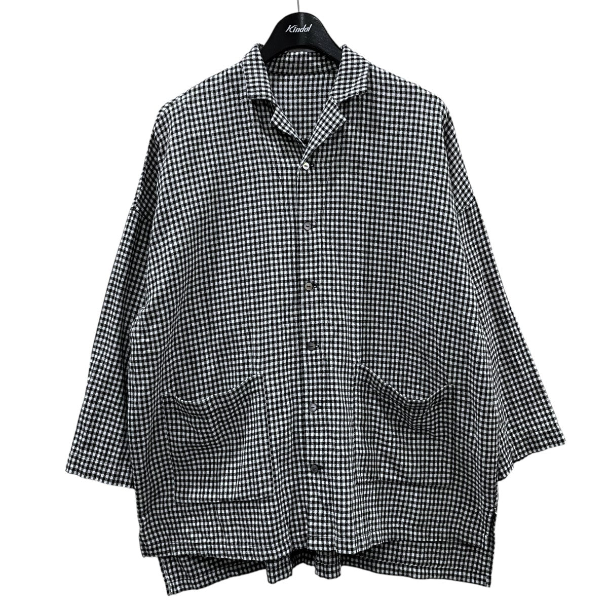 【新品】ネストローブ　ギンガムジャケット　　ヴェリテクール　マガリ 新品】ネストローブ ギンガムシャツジャケット ヴェリテクール