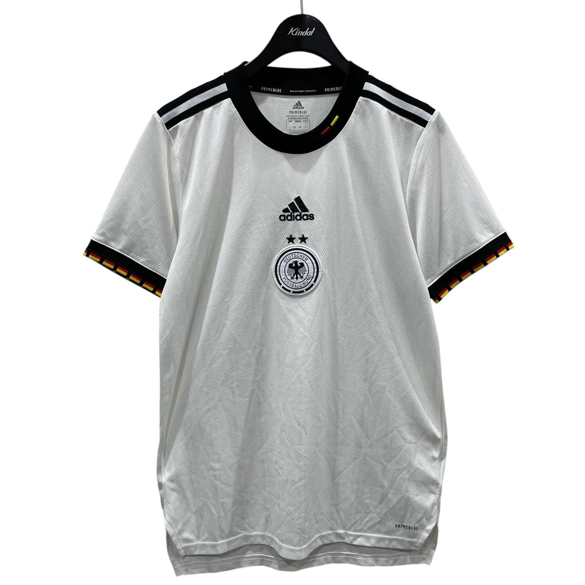 adidas Tシャツ ドイツ女子代表2022ホーム半袖レプリカユニフォーム GK9473 古着・中古-1枚目のアイテム画像