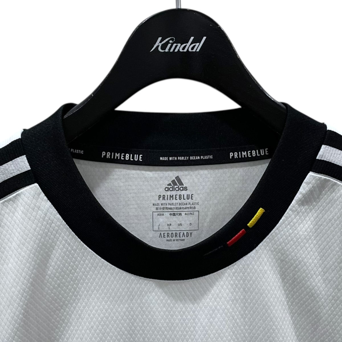adidas Tシャツ ドイツ女子代表2022ホーム半袖レプリカユニフォーム GK9473 古着・中古-3枚目のアイテム画像