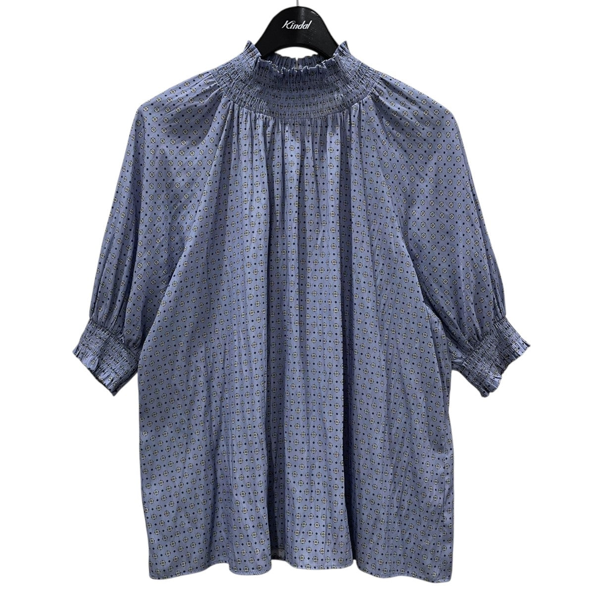 UNITED ARROWS シャーリングハイネックブラウス 1516-162-1676 古着・中古-1枚目のアイテム画像