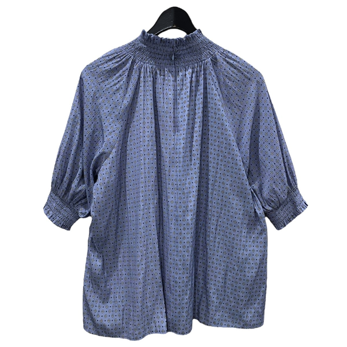 UNITED ARROWS シャーリングハイネックブラウス 1516-162-1676 古着・中古-2枚目のアイテム画像