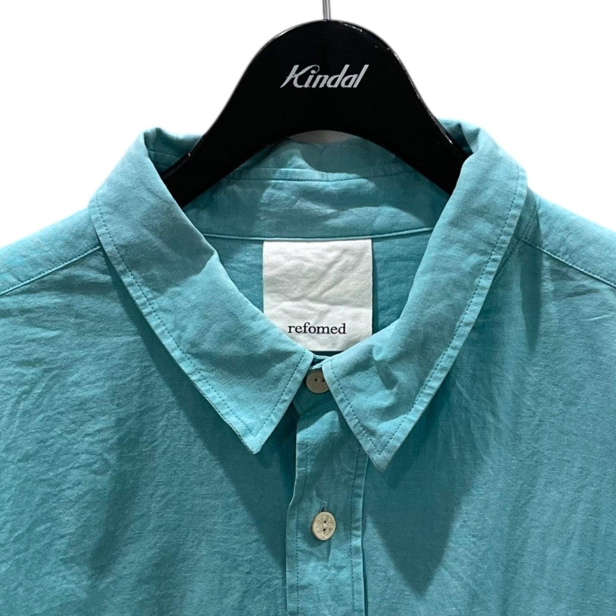 refomed(リフォメッド) 長袖シャツ WRIST PATCH WIDE SHIRT