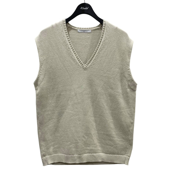 エトレトウキョウ　コットンカシミア　ニットベスト ETRE TOKYO - コットンカシミヤニットベスト - SAGE | ADDICT WEB SHOP
