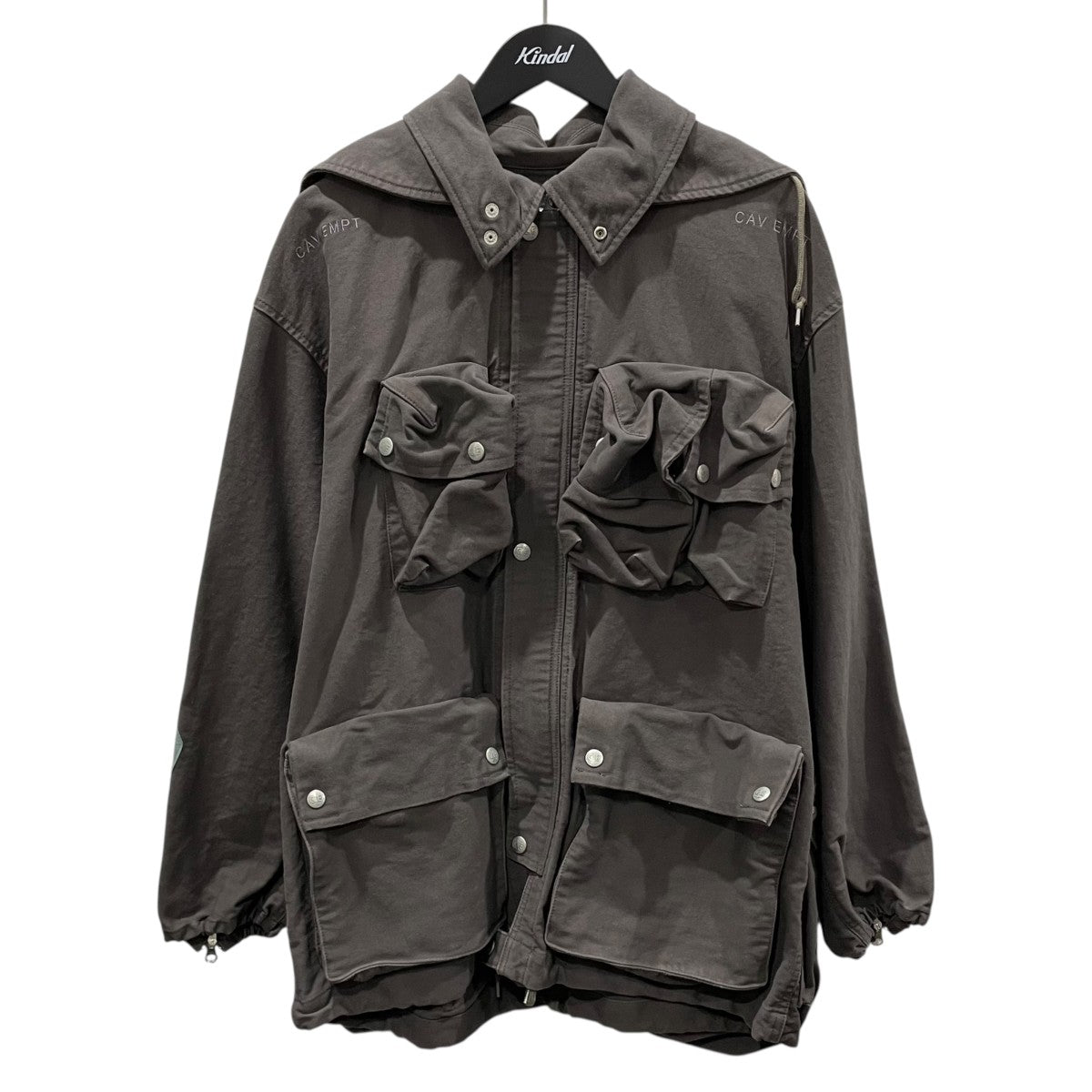 バイオウォッシュ加工ジップアップフーデッドブルゾン UTILITY ZIP BDU ユーティリティー ジップ バトルドレスユニフォーム CES26JK15