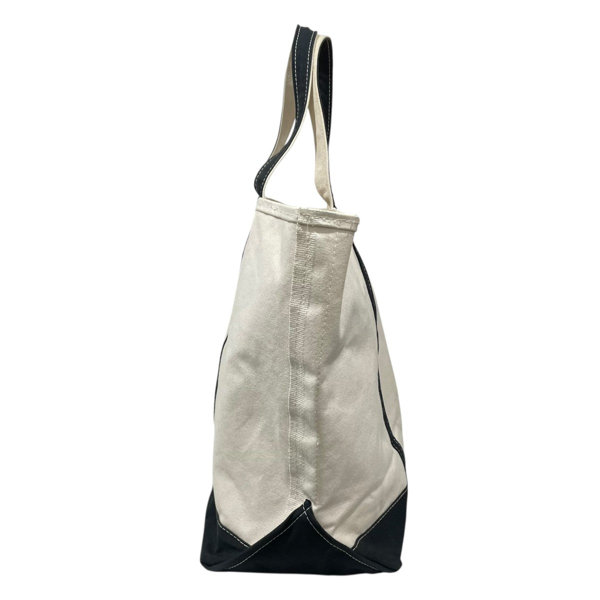 L．L．Bean(エルエルビーン) 90s NBCロゴ刺繍 トートバッグ アイボリー